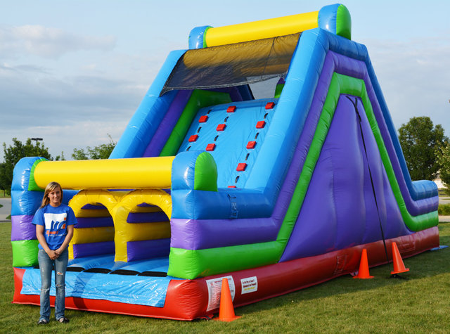 Inflatable Dry Slide